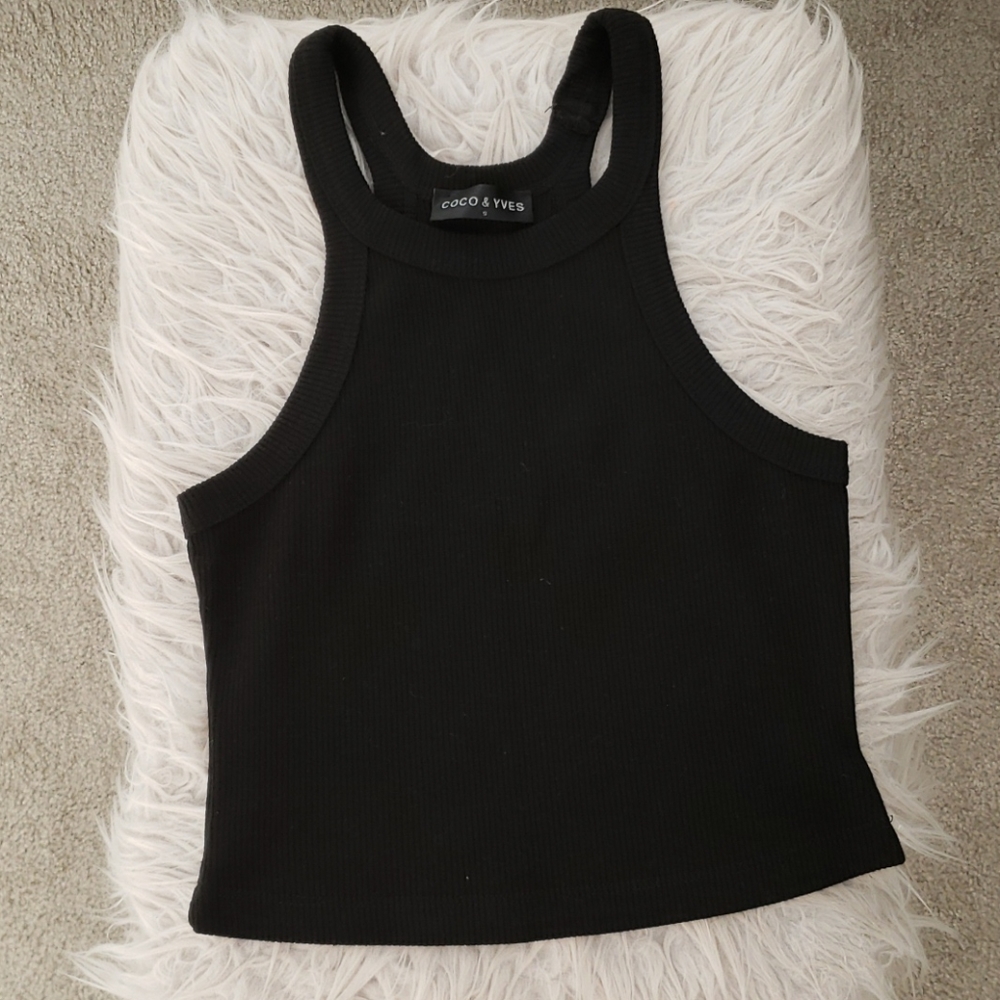 Coco & Yves Halter Cropped Top